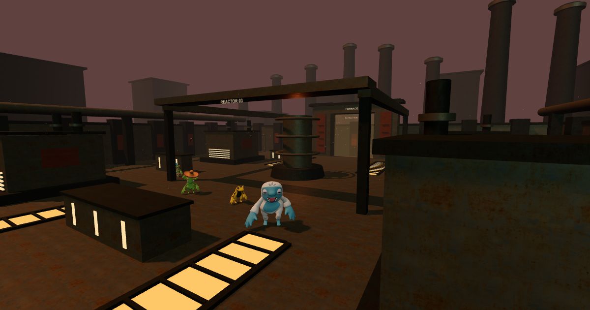 Iron Furnace: rusted machinery and heat channels